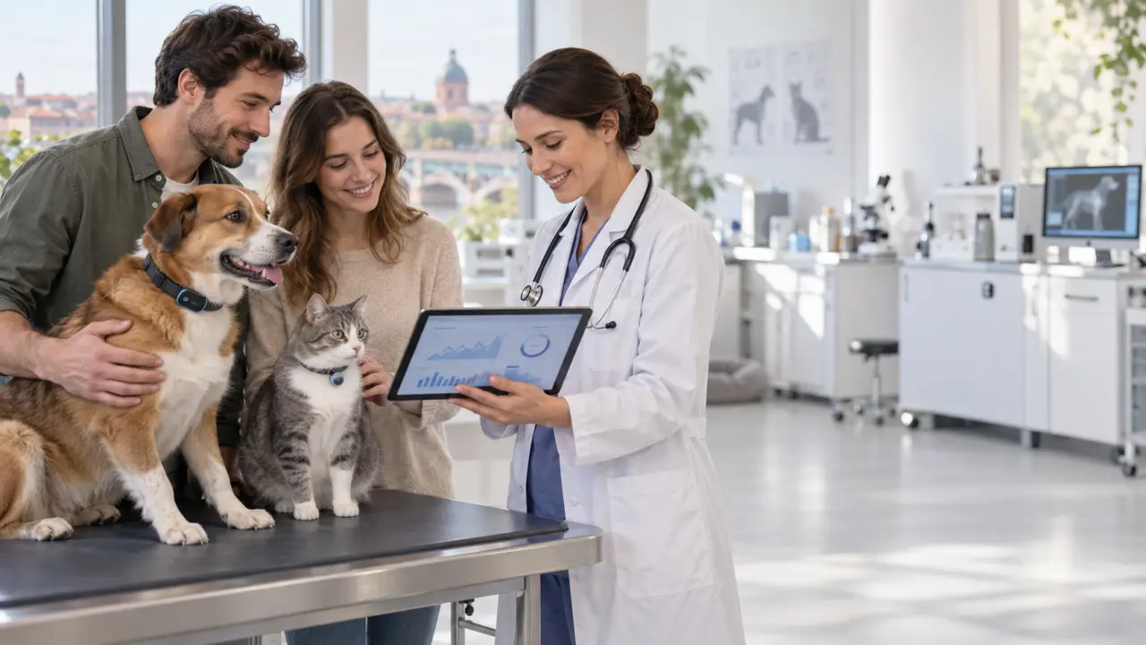 Accessoires connectés pour suivre la santé d'un chien ou d'un chat