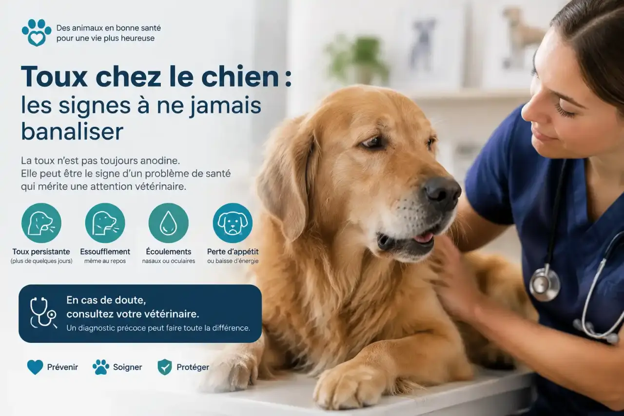Toux chez le chien : les signes à ne jamais banaliser