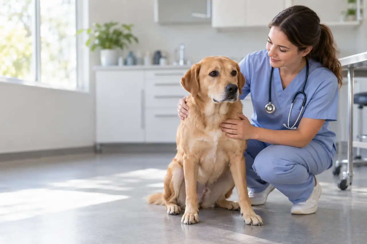 Un corps étranger chez le chien peut passer en 24 à 72 heures, sans que l’attente soit sûre