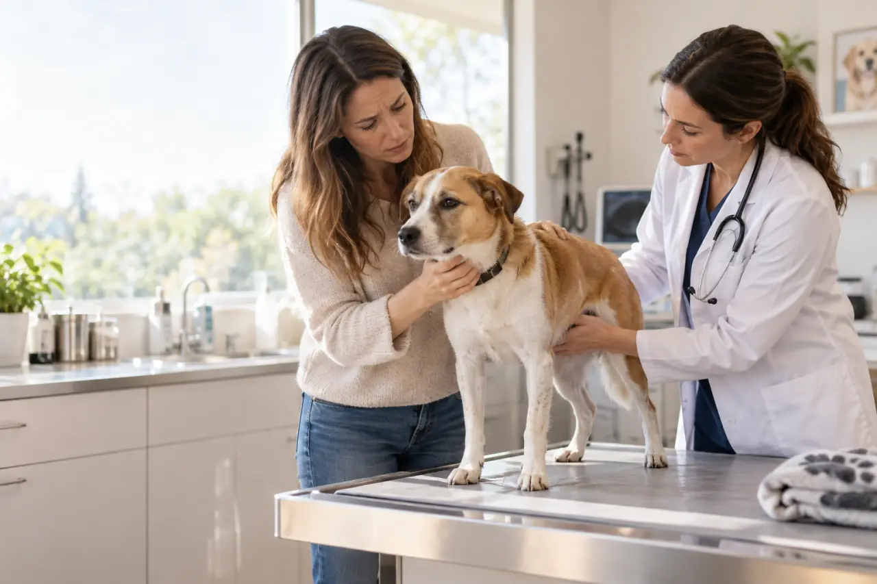 Constipation du chien : quand un faux soulagement masque une occlusion