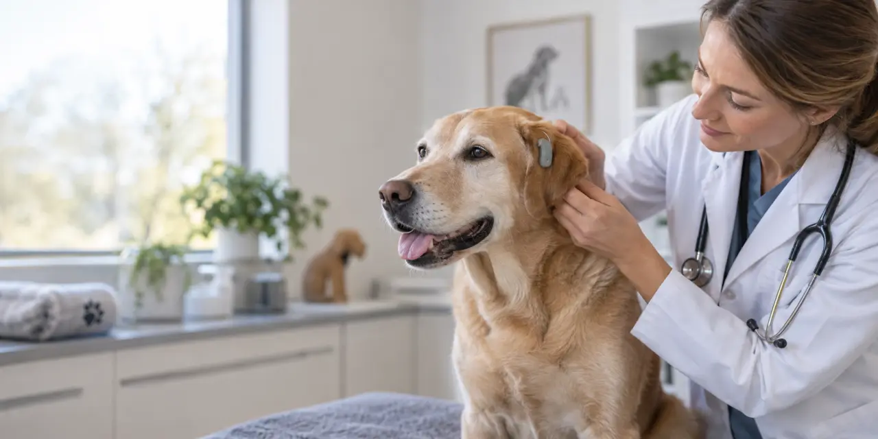 Appareil auditif pour chien : utile seulement si une audition résiduelle subsiste